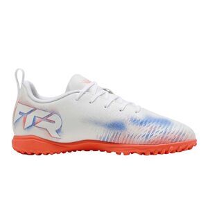 Puma Boys Future 8 Play Astro Turf Sneakers / White/Black/Red